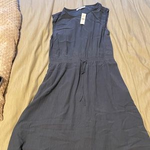 Loft tie waist dress.  Size L